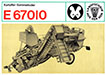 Kartoffelsammelroder E670/0 - 2 Seitenprospekt - VEB Weimar - Werk